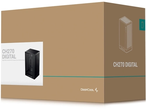 Корпус Deepcool CH270 черный без БП mATX 2xUSB3.0 1xUSB3.1 audio bott PSU (R-CH270-BKNGM0-G-1) фото 10