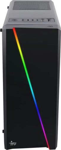 Компьютер IRU Game 310H5GE MT i5 11400F (2.6) 16Gb SSD512Gb RTX3050 8Gb Free DOS GbitEth 500W черный (1833197)