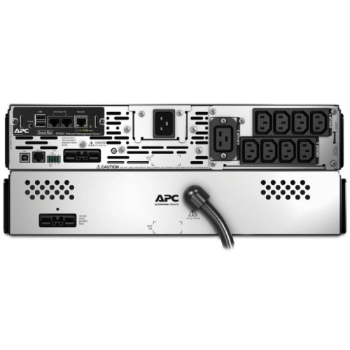 ИБП APC Smart-UPS X 3000VA/ 2700W, 2U/ Tower, Line-Interactive, LCD, 8x C13 (220-240V), 1x C19, Web/ SNMP, USB, COM, EPO, HS repl. batt. (SMX3000RMHV2UNC) фото 5