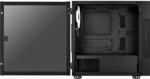 Корпус Aerocool Atomic-G-BK-v1 черный без БП mATX 2x120mm 2x140mm 2xUSB3.0 audio bott PSU фото 6