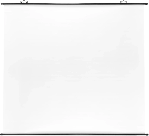 Экран Cactus 180x180см Map type CS-PSRM-180x180-BK 1:1 настенно-потолочный рулонный черный