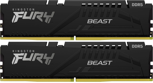 DDR 5 DIMM 64Gb PC48000, 6000Mhz, Kingston FURY Beast Black EXPO CL36 (Kit of 2) (KF560C36BBEK2-64) (retail)