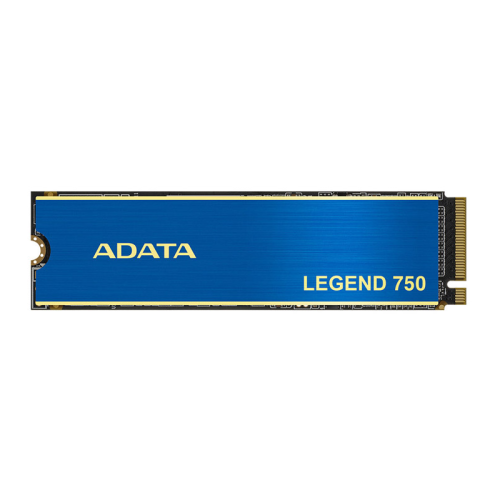 ADATA SSD LEGEND 750, 1000GB, M.2(22x80mm), NVMe, PCIe 3.0 x4, 3D TLC, R/ W 3500/ 3000MB/ s, IOPs 480 000/ 260 000, TBW 600, DWPD 0.33, with Heat Spreader (5 лет) (ALEG-750-1TCS)