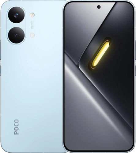 Смартфон Xiaomi Poco X8 Pro Max 256Gb 12Gb голубой моноблок 3G 4G 2Sim 6.83 1280x2772 Android 15 50Mpix 802.11 a/ b/ g/ n/ ac/ ax NFC GPS Protect (74912)
