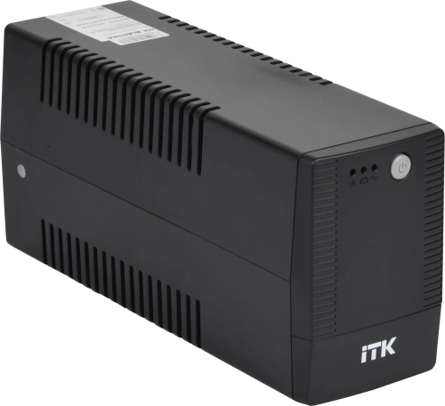 Источник бесперебойного питания ITK Electra EST-1000VA-1-001-S-L 600Вт 1000ВА черный