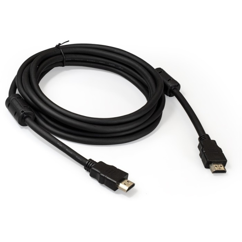 Exegate EX287724RUS Кабель HDMI ExeGate EX-CC-HDMI2-3.0F (19M/ 19M, v2.0, 3м, 4K UHD, Ethernet, ферритовые кольца, позолоченные контакты)