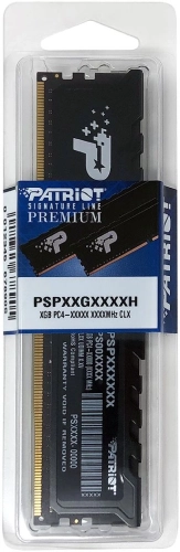 Память DDR4 8GB 3200MHz Patriot PSP48G3200H1 Signature Premium RTL PC4-25600 CL22 DIMM 288-pin 1.2В single rank с радиатором Ret фото 6