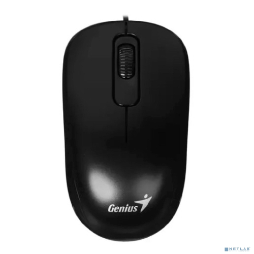 Мышь DX-110, USB, G5, чёрная (black, optical 1000dpi, подходит под обе руки) new package (31010009400)