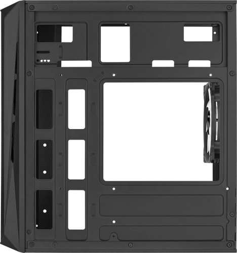 Корпус Formula CS-107 черный без БП mATX 2x120mm 1xUSB2.0 1xUSB3.0 audio фото 3