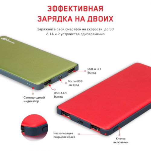 Мобильный аккумулятор GP Portable PowerBank MP05 5000 мАч (MP05MAG) фото 7