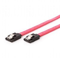 Cablexpert Кабель интерфейсный SATAIII, 30см, 7pin/ 7pin, защелка, пакет (CC-SATAM-DATA-0.3M)