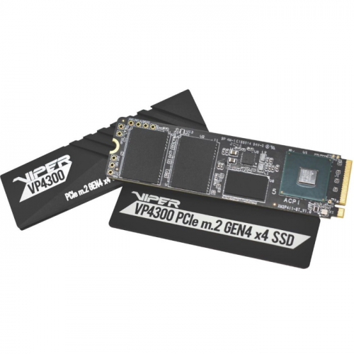 Твердотельный накопитель SSD 2TB Patriot Viper VP4300, M.2 2280, PCI-E x4, NVMe, 3D TLC NAND (VP4300-2TBM28H) фото 2