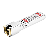 SFP 1000Base-T Copper Transceiver Module for up to 100m transmission on Cat5 (QFX-SFP-1GE-T)