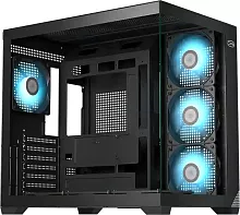 Корпус PcCooler C3T700 ARGB BK черный без БП ATX 8x120mm 5x140mm 2xUSB3.0 audio bott PSU
