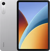 Планшет Xiaomi Redmi Pad 2 P85 6S 4G Gen 2 (2.9) 8C RAM4Gb ROM64Gb 9.7" IPS 2048x1280 Android 16 серебристый 8Mpix 5Mpix BT WiFi microSD 2Tb 7600mAh 18hr (78790)
