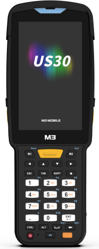 Android 13.0 GMS, WVGA, Wi-Fi 6, SE5500 2D Imager Scanner(Straight Shooter/ 0° Scan), 16MP Rear Camera, BT5.3, NFC(HF), 4G/ 64G, 38 Keypad , 6700mAh Battery, Hand Strap, Bullet Proof Film (US300D-TFCWXE-HF)
