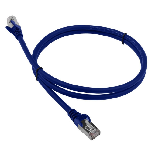 Патч-корд Lanmaster 0.5 м синий (LAN-PC45/ S6-0.5-BL) (LAN-PC45/S6-0.5-BL)