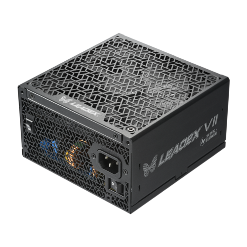 Блок питания 850 Ватт/ Super Flower Power Supply Leadex VII, 850W, ATX 3.0, 140mm, 12xSATA, 3xPCI-E(6+2), 1x12VHPWR, APFC, 80+ GOLD, Full Modular (SF-850F14XG)