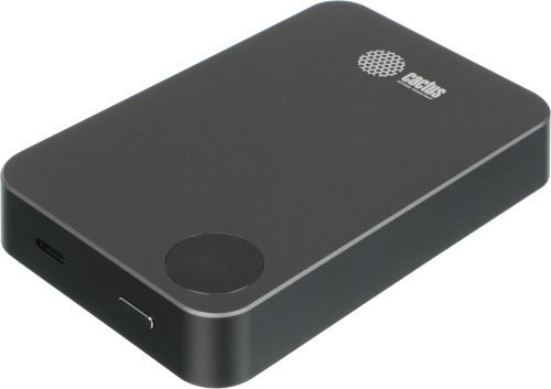 Мобильный аккумулятор Cactus CS-PBFSTA-10000 10000mAh 22.5W 4.5A USB-C беспров.зар. серый