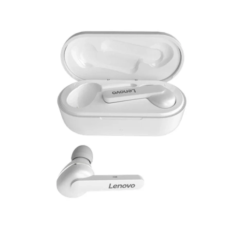 *Наушники Lenovo TWS Headset HT28 Белые Bluetooth (PTM7C02364)