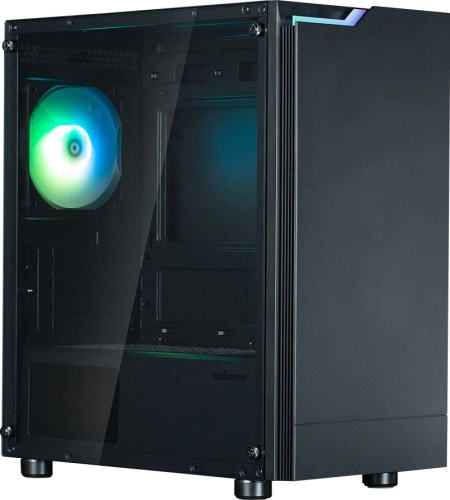 Корпус Zalman ZM-T4 Plus черный без БП mATX 6x120mm 1x140mm 1xUSB2.0 2xUSB3.0 audio bott PSU фото 15