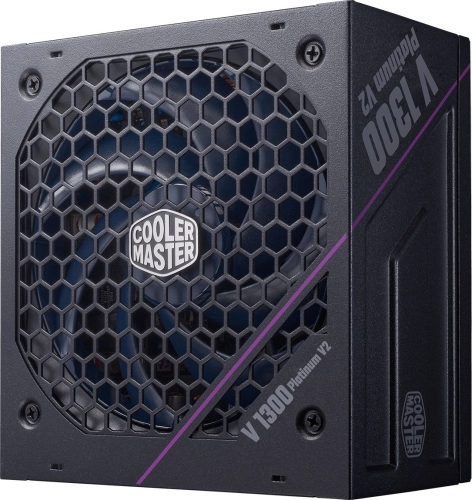 Блок питания Cooler Master ATX 1300W V1300 V2 Gen.5 80+ platinum 24pin APFC 135mm fan 16xSATA Cab Manag RTL (MPZ-D002-AFAP-BEU)
