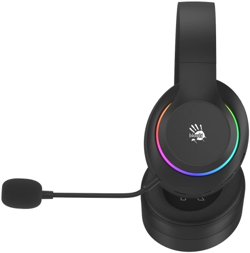Наушники с микрофоном A4Tech Bloody GR520 черный мониторные BT/Radio/3.5mm оголовье фото 8