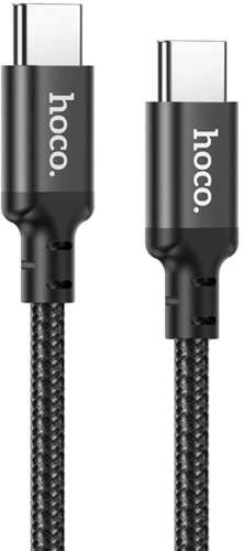 Кабель Hoco X14 X14 TYPE-C TO TYPE-C 1м черный (TYPE-C TO TYPE-C(52215))