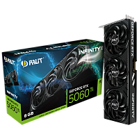 Видеокарта PCIE16 RTX5060TI 8GB PA-RTX5060Ti INFINITY 3 8GB PALIT (NE7506T019P1-GB2062S)