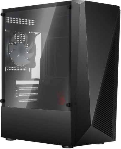 Корпус Bloody BD-CC102F черный без БП mATX 2x120mm 2xUSB2.0 1xUSB3.0 audio bott PSU (BD-CC102F-BK) фото 15