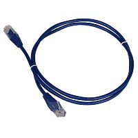Патч-корд TWT RJ-45 0.3 м синий (TWT-45-45-0.3-BL)