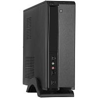 Exegate EX268689RUS Корпус MiniITX Exegate MI-207 Black, miniITX/ mATX, , 2*USB, Audio