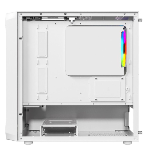Powercase Mistral Micro A3B ARGB, Tempered Glass, 2x 140mm ARGB PWM+1x 120mm ARGB PWM, белый, mATX (CMMAW-A3) фото 8
