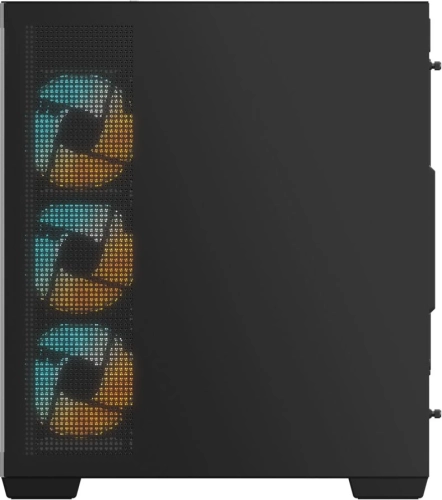 Корпус Gigabyte GB-C500P ST черный без БП ATX 3x120mm 6x140mm 2xUSB3.0 1xUSB3.1 audio bott PSU (28300-C500B-1CKR)