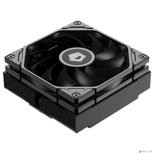 Кулер для процессора ID-COOLING IS-47-XT LGA1700/1200/115X/AM4 низкопрофильный высота 47mm (24шт/кор, TDP 95W, PWM, 4 тепл.трубки + медная база, FAN 92mm, черный) BOX