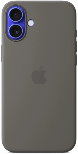 Чехол (клип-кейс) Apple для Apple iPhone 16 Plus Silicone Case with MagSafe серый Stone Gray (MYYC3ZM/ A) (MYYC3ZM/A)