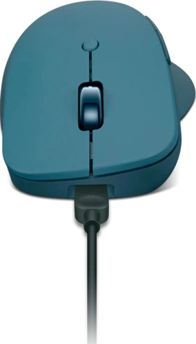 Мышь Lenovo Yoga Pro бирюзовый оптическая 4000dpi беспров. BT/Radio 5but (GY51P14335) фото 6