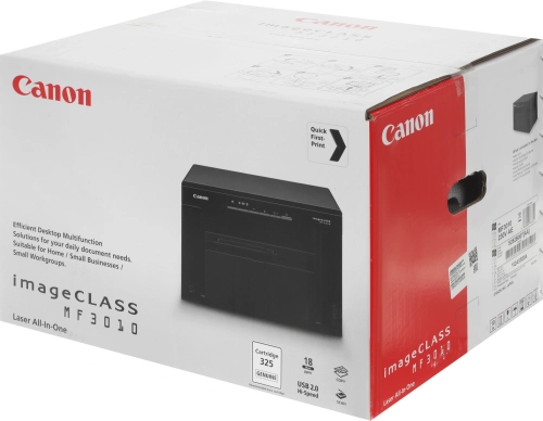 МФУ лазерный Canon imageClass MF3010 (5252B007/ 5252B008/ 5252B011) A4 черный (5252B007/5252B008/5252B011)