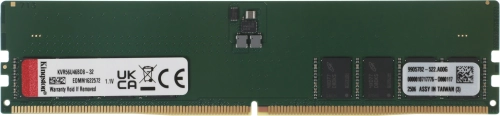 Память оперативная/ Kingston 32GB 5600MT/s DDR5 Non-ECC CL46 DIMM 2Rx8 (KVR56U46BD8-32)