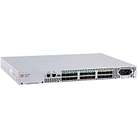Коммутатор Brocade G610 24-port FC Switch, 24-port licensed, incl 24x 32Gb SWL SFP+, Enterprise SW Bundle (ISL Trunking, Fabric Vision, Extended Fabric), FOS NOTupgradable, 1 PS, Rail Kit, 1Y Warranty (BR-G610-24-32G_CR)