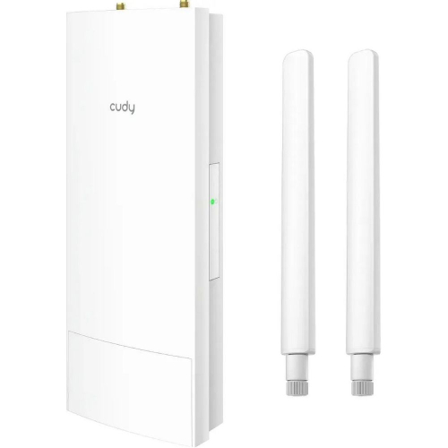 Точка доступа/ AX3000 High Power WiFi 6 Gigabit Outdoor Access Point, 2402Mbps at 5GHz + 574Mbps at 2.4GHz, 1 x Gigabit RJ45, 2 Detachable Antennas, 802.3at/802.3af PoE or 48V passive PoE, IP65 Waterproof, lightning protect (AP3000 OUTDOOR) фото 5