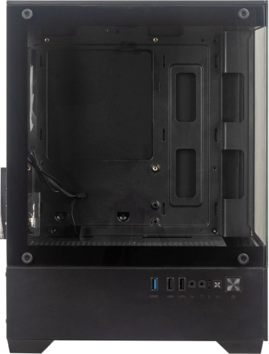 Корпус Accord ACC-ZCU2B черный без БП mATX 5x120mm 2xUSB2.0 1xUSB3.0 audio bott PSU фото 4