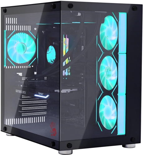 Компьютер Bloody BD-PC CZ79C3 MT i5 14600KF (3.5) 32Gb SSD1Tb RTX5070 12Gb Windows 11 Home 64 2.5xGbitEth 850W черный (RUS) (2129071) фото 3