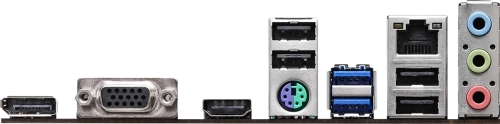 Материнская плата ASROCK H610M-HDV, LGA1700, H610, 2*DDR4, 4*SATA, 2*USB 3.2, 4*USB 2.0, 1*PCIx16, 1*PCIx1, D-Sub+HDMI+DP, mATX фото 4