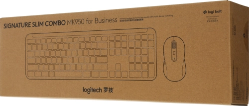 Клавиатура + мышь Logitech MK950 клав:графитовый/черный мышь:черный/серый USB беспроводная Bluetooth/Радио slim (920-012500) фото 35