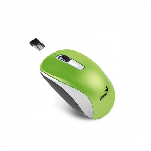 Мышь Genius NX-7010, Wireless, USB, Green (31030114108)