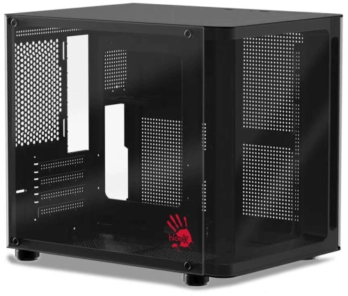 Корпус Bloody BD-CC104 черный без БП mATX 5x120mm 1xUSB2.0 1xUSB3.0 audio (BD-CC104-BK)