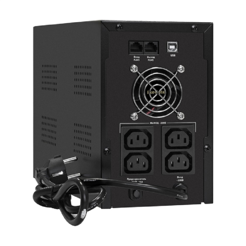 Exegate EX292608RUS ИБП ExeGate SpecialPro UNB-2000.LED.AVR.4C13.RJ.USB фото 2