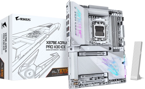 Материнская плата Gigabyte X870E AORUS PRO X3D ICE, RTL фото 2