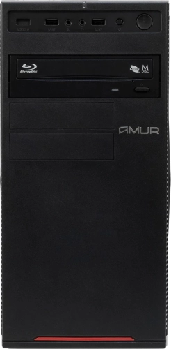 Компьютер Amur Нарвал A5A12 MT (2146964) Компьютер Amur Нарвал A5A12 MT Ryzen 5 5600G (3.9) 16Gb SSD512Gb Vega 7 FreeDOS GbitEth 400W мышь клавиатура черный (RUS) (2146964) фото 2